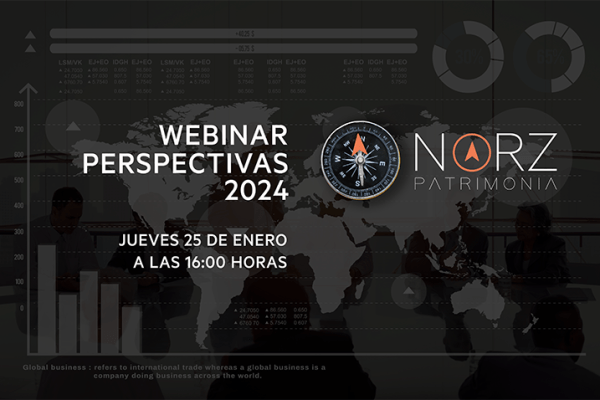 Webinar. Perspectivas 2024. Jueves 25 de Enero a las 16:00